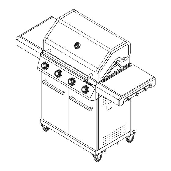 Naterial KENTON II 4 BURNERS Assembly, Use, Maintenance Manual