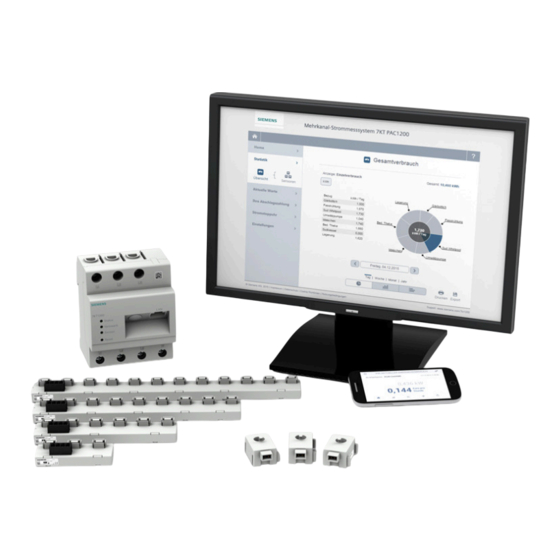 Siemens SENTRON 7KTPAC1200 System Manual