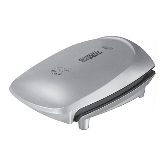 George Foreman GR26B Super Champ Use And Care Manual
