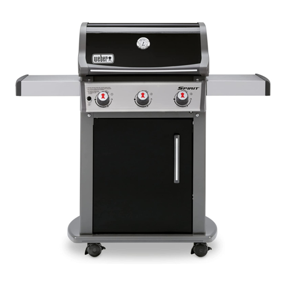 Weber SPIRIT 310 PREMIUM Assembly Manual