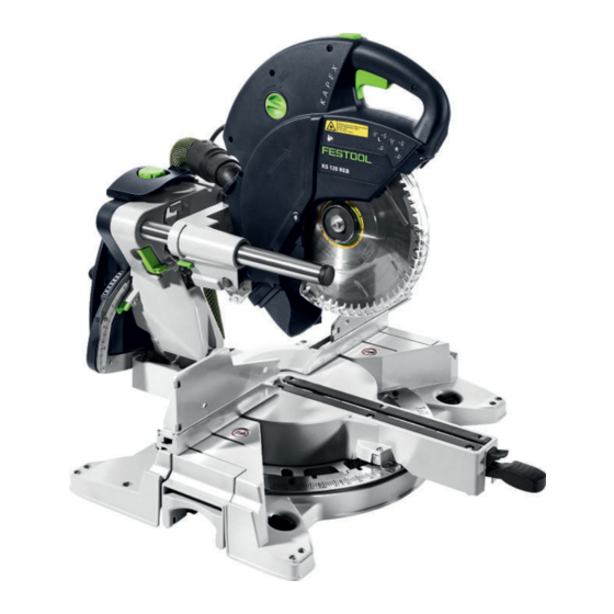 Festool KAPEX KS120 REB Original Instructions Manual