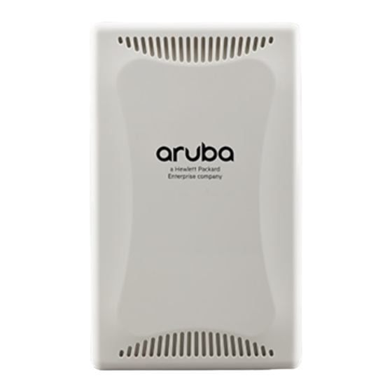 Aruba AP-103H-MNT1 Installation Manual