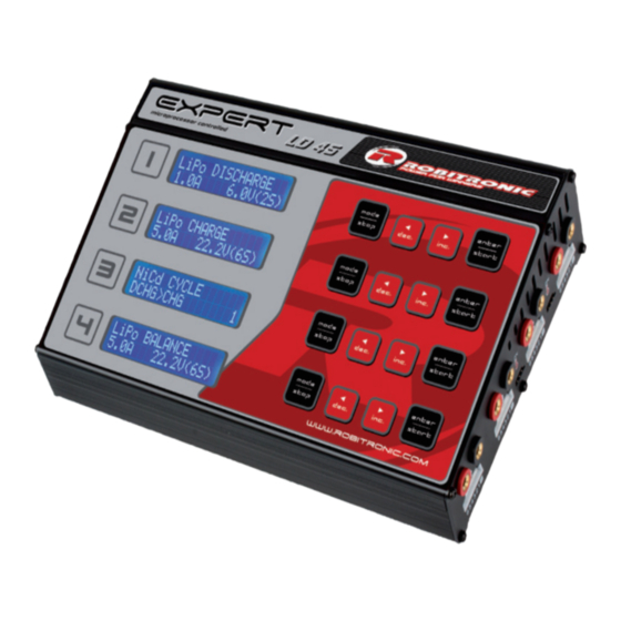 Robitronic EXPERT LD 45 Operating Manual