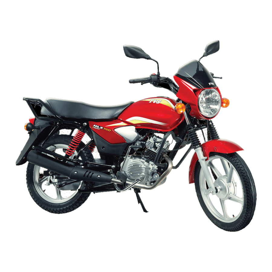 TVS STAR HLX 150 MANUAL Pdf Download | ManualsLib