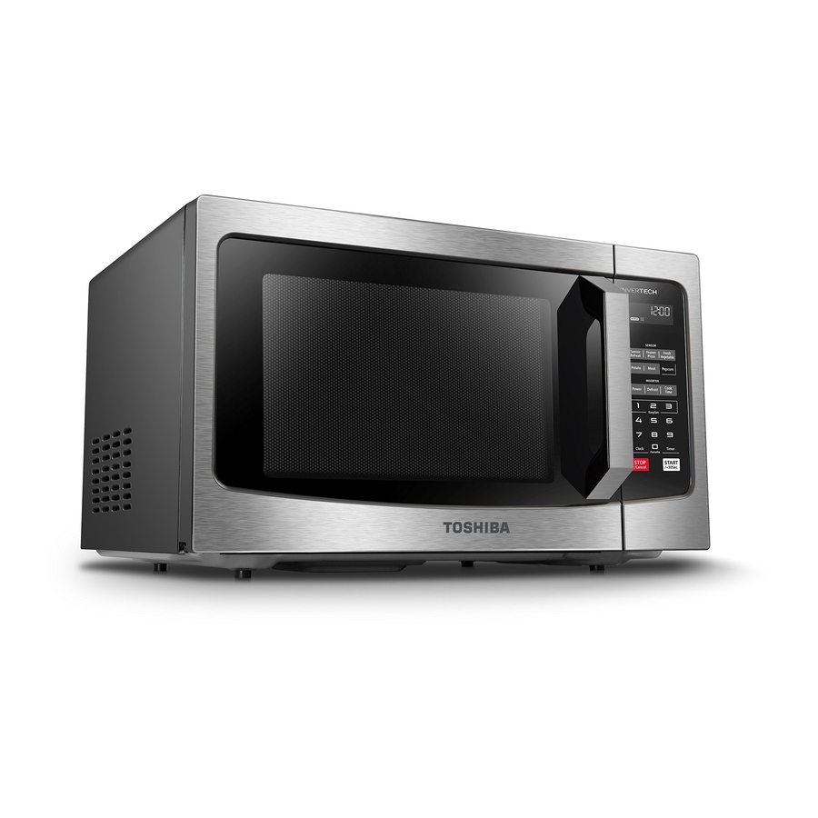 TOSHIBA EM131A5CBS Countertop Microwave Ovens Cu Ft,, 40 OFF