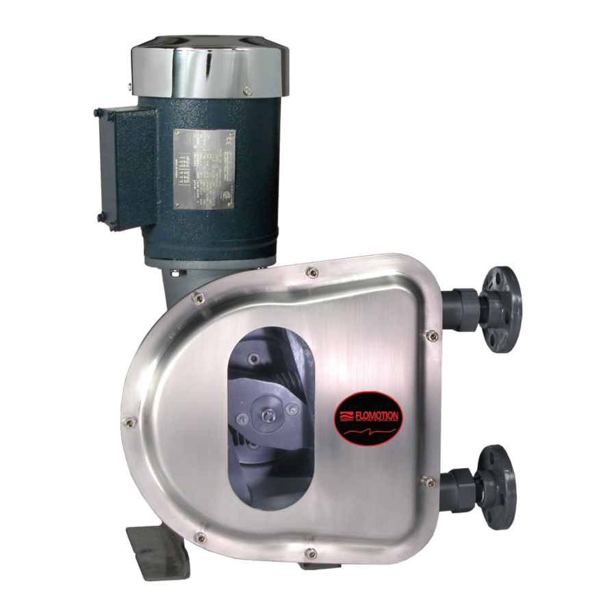 FLOMOTION SYSTEMS 4001V SERIES INSTALLATION AND OPERATION MANUAL Pdf