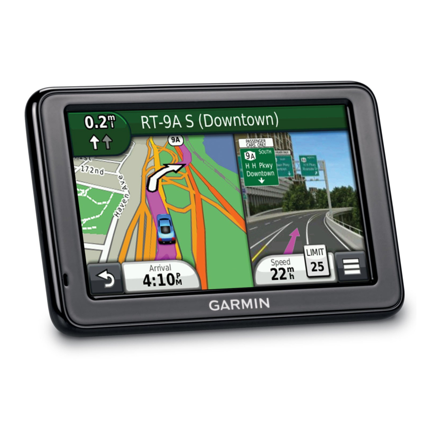 GARMIN NUVI 2505 SERIES QUICK START MANUAL Pdf Download ManualsLib