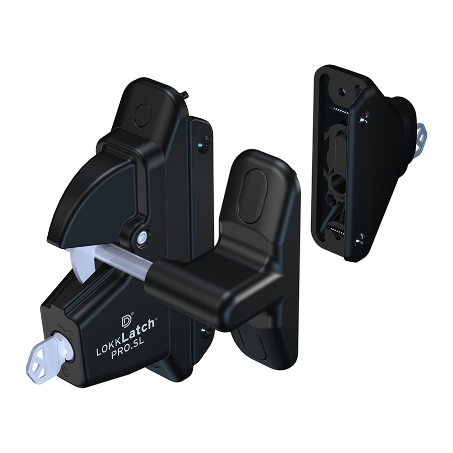 D&D TECHNOLOGIES LOKKLATCH PRO SL INSTRUCTIONS Pdf Download ManualsLib