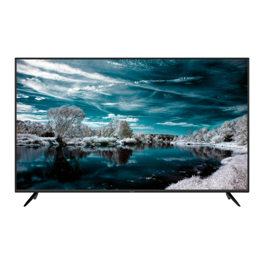 SHARP 4TC70BK2UD QUICK START MANUAL Pdf Download ManualsLib