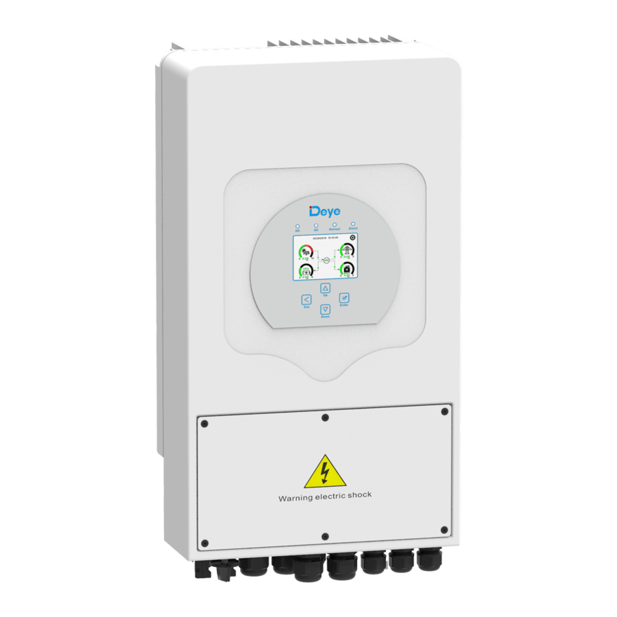 DEYE SUN-3.6K-SG01/03LP1-EU USER MANUAL Pdf Download | ManualsLib