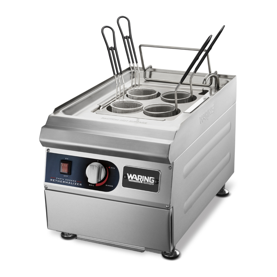 WARING WPC100 MANUAL Pdf Download ManualsLib