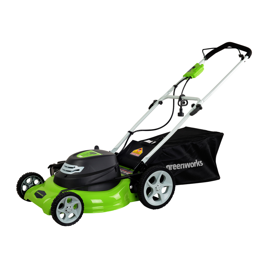 GREENWORKS TOOLS 25022 OWNER'S MANUAL Pdf Download ManualsLib