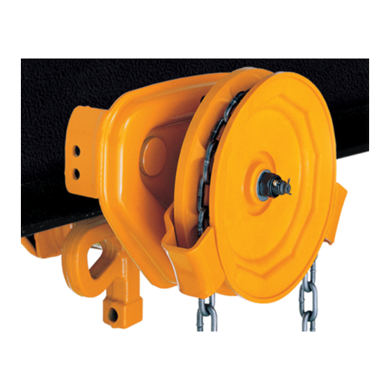 KITO TS Series Owners/Operators Manual And Safety Instructions