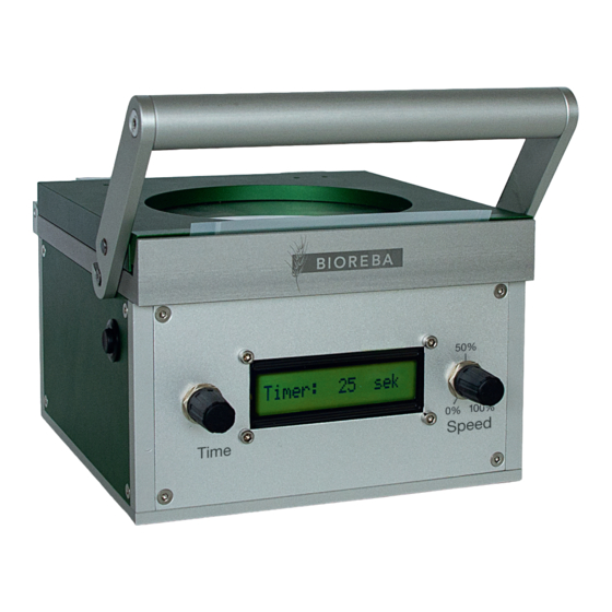 Bioreba HOMEX XS User Manual