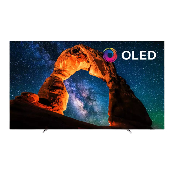 Philips 65OLED803 Manuals