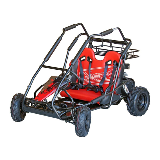 Coleman Powersports KT196 Manuals