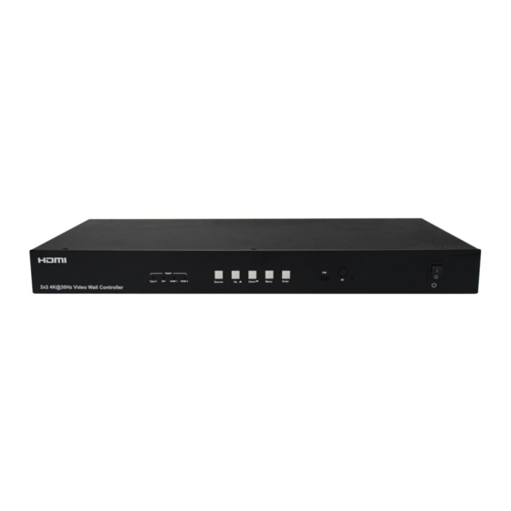 User Manuals: Foxun SX-VW02B Video Wall Controller