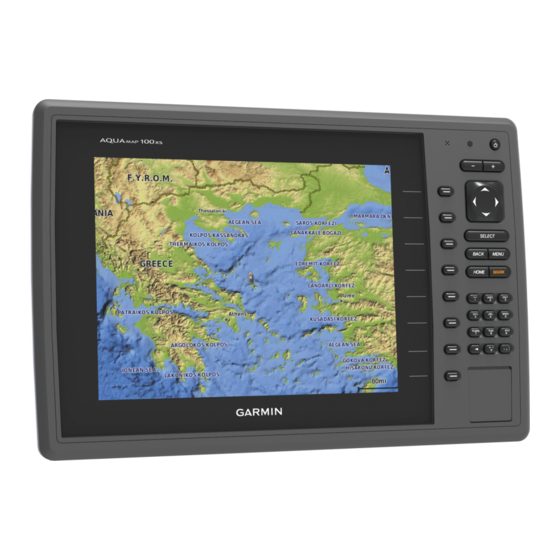 Garmin AQUAMAP 100 Series Owner's Manual