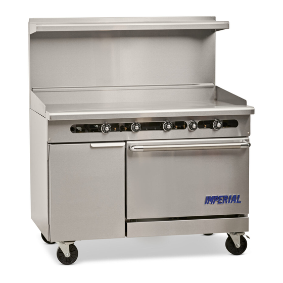 Imperial IR series Owner's Manual