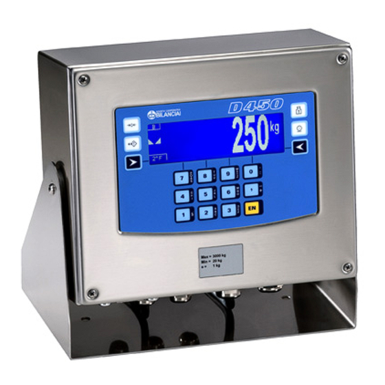 Bilancial D450 Use And Maintenance Manual
