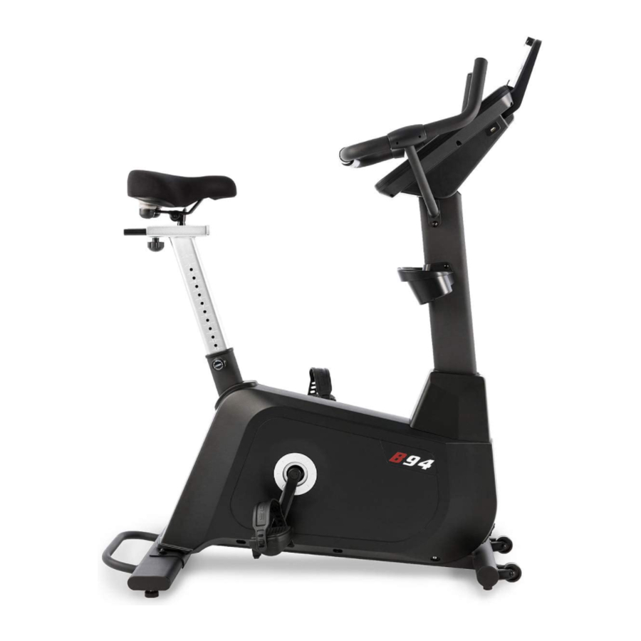 SOLE FITNESS B94 UPRIGHT OWNER'S MANUAL Pdf Download | ManualsLib