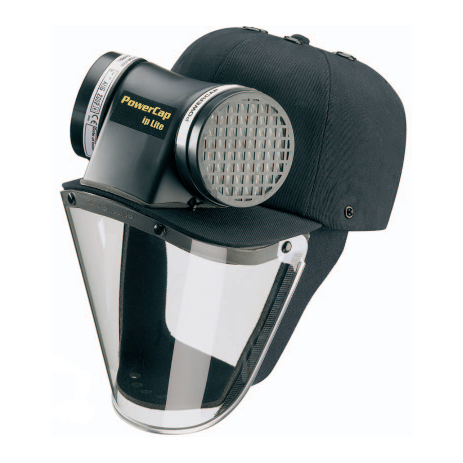 JSP Powercap Active One Size X Li-Ion TH1P Universal Plug 8hr Respiratory Protection - Foto 6