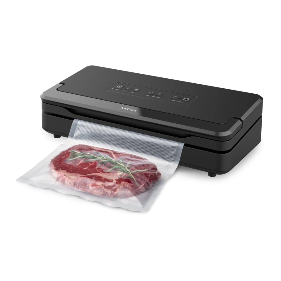 ANOVA VACUUM SEALER INSTRUCTIONS Pdf Download ManualsLib