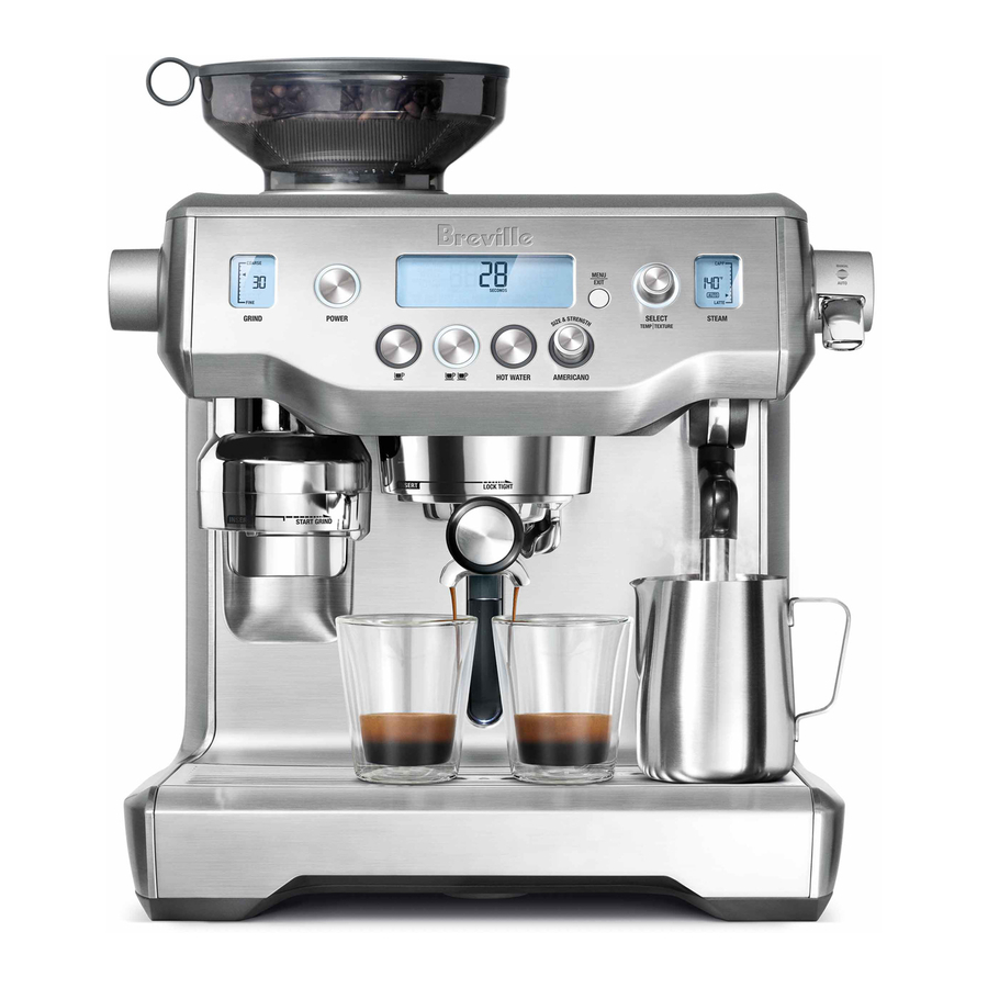 BREVILLE ORACLE INSTRUCTION BOOK Pdf Download ManualsLib