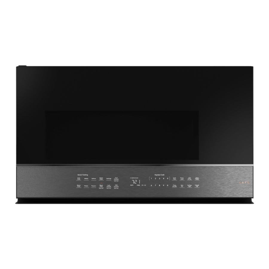 GE CAFÉ CVM721 OWNER'S MANUAL Pdf Download ManualsLib