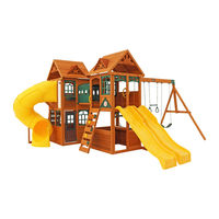 Cedar summit copper hot sale ridge playset instructions