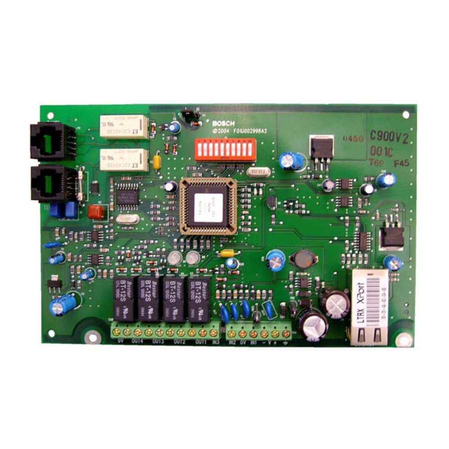 BOSCH C900V2 QUICK START MANUAL Pdf Download ManualsLib