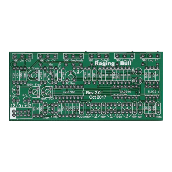 Frequency Central Raging Bull 2.0 Build Documentation