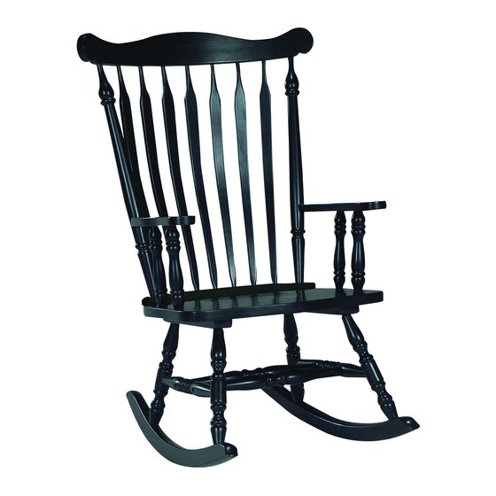 Whitewood Furniture R37-120 Assembly Instructions