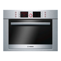 Bosch HBC86P723 Instruction Manual