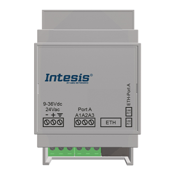 HMS Intesis INMBSOCP 0100 Series Installation Sheet