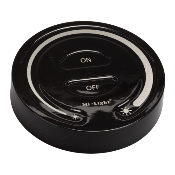 Miboxer FUT087 Quick Manual