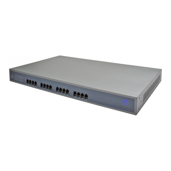 Dinstar DAG2000-16S Quick Installation Manual