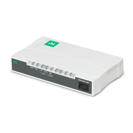 National Instruments GPIB-ENET-1000 Installation Manual