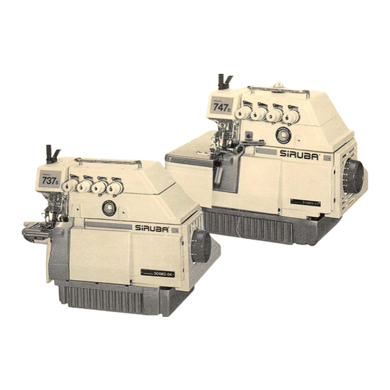 KAULIN MFG. CO. SIRUBA 700E Sales Manual