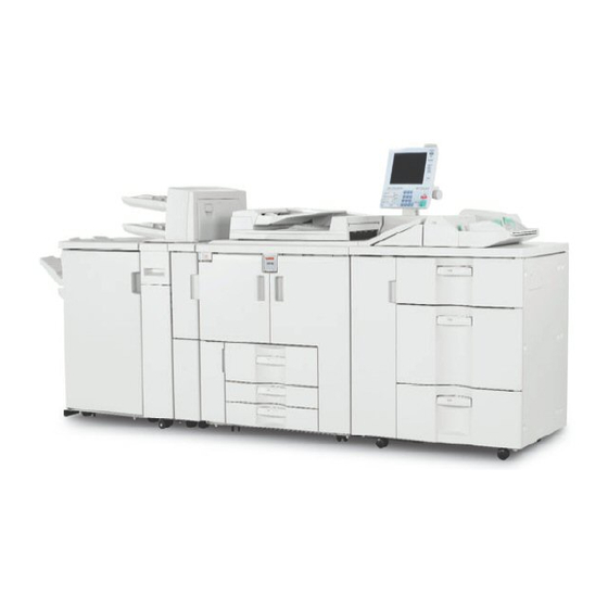 Lanier LD1110 Operating Instructions Manual
