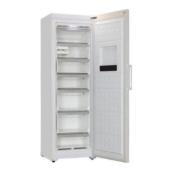 Haier FROST FREE VERTICAL FREEZER Installation Instructions And User Manual