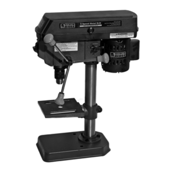 Black Bull DP5UL Assembly & Operating Instructions