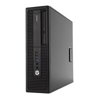 HP ProDesk 400 G2 Maintenance And Service Manual