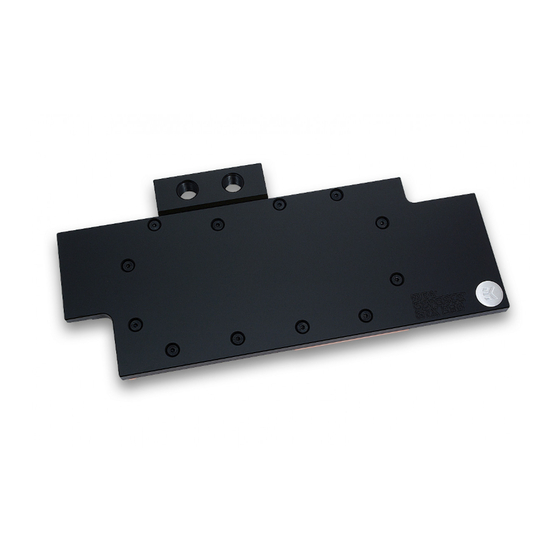 ekwb EK-FC980 GTX CSQ Installation And Mounting Manuals