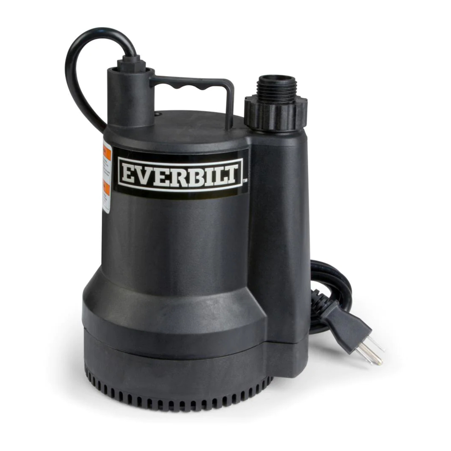 HOME DEPOT 1/6 HP INSTALLATION INSTRUCTIONS MANUAL Pdf Download