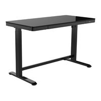 black gloss buffet table