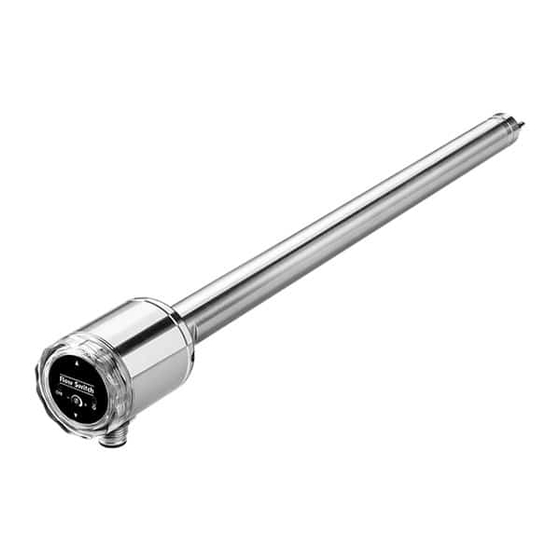 FLOW VISION FS 20 INSTRUCTIONS FOR INSTALLATION AND ADJUSTMENT Pdf