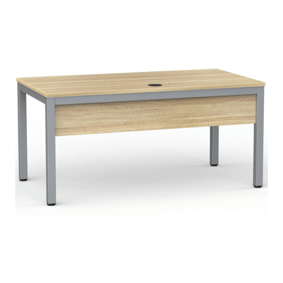 KNIGHT CUBIT DESK ASSEMBLY INSTRUCTIONS Pdf Download ManualsLib