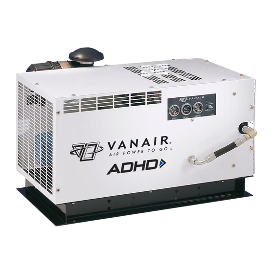 VANAIR ADHD POWERTECH INSTALLATION, OPERATION, MAINTENANCE AND PARTS