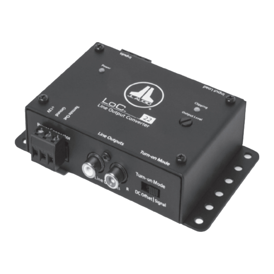 JL AUDIO LOC22 OWNER